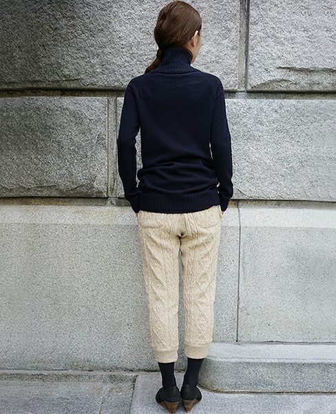 SWANLAKE.7分丈フィッシャーマンパンツ[beige]