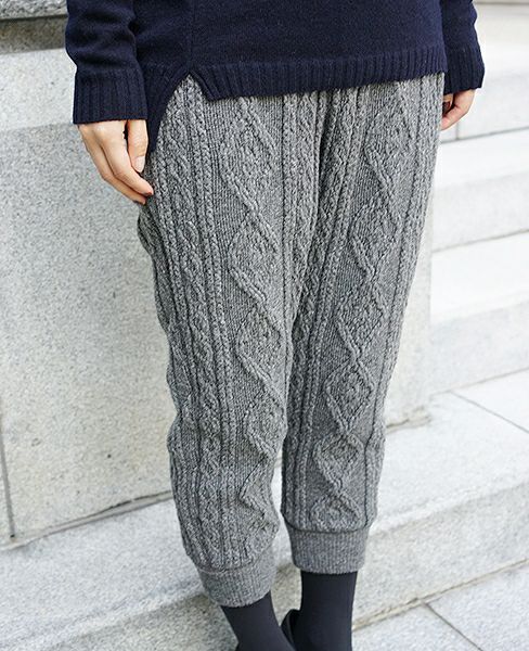 SWANLAKE.7分丈フィッシャーマンパンツ[gray]