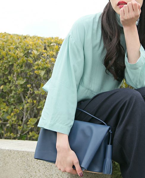 Building Block.ビルディングブロック.FOLD MESSENGER IN NAVY/B.NAVY