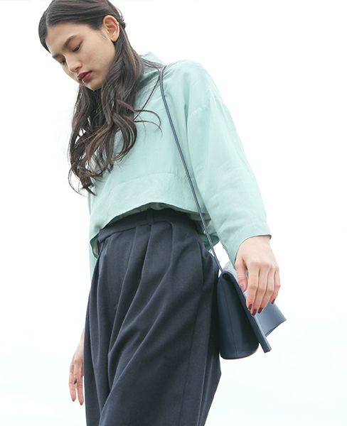 Building Block.ビルディングブロック.FOLD MESSENGER IN NAVY/B.NAVY