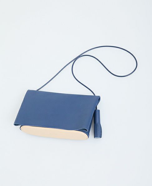 Building Block.ビルディングブロック.FOLD MESSENGER IN NAVY/B.NAVY