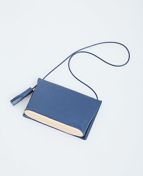 Building Block.ビルディングブロック.FOLD MESSENGER IN NAVY/B.NAVY