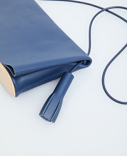 Building Block.ビルディングブロック.FOLD MESSENGER IN NAVY/B.NAVY