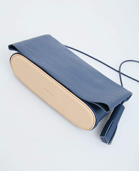 Building Block.ビルディングブロック.FOLD MESSENGER IN NAVY/B.NAVY