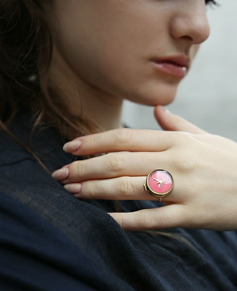 nejicommu.ネジコミュ.TRANSITION RING [RED]_