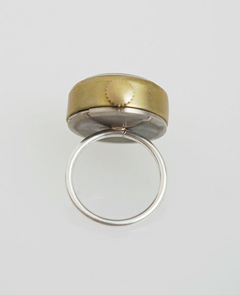 nejicommu.ネジコミュ.TRANSITION RING [BRASS]_