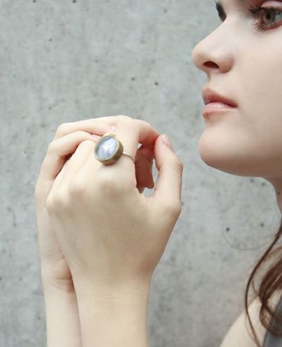 nejicommu<br>ネジコミュ<br>TRANSITION RING [BLACK/GOLD]_