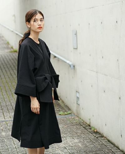 HENRIK VIBSKOV.KID DRESS [BLACK]_