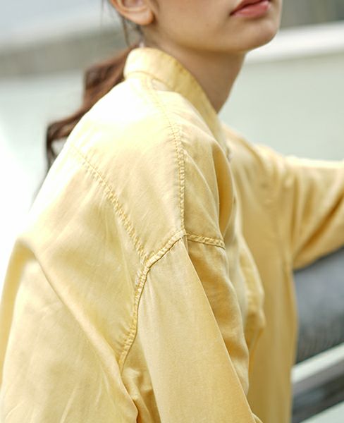 HENRIK VIBSKOV.BEATLE DRESS [B.LION YELLOW]_