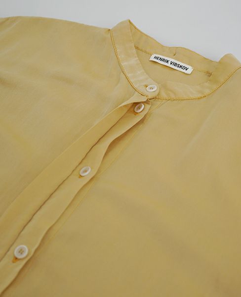 HENRIK VIBSKOV.BEATLE DRESS [B.LION YELLOW]_