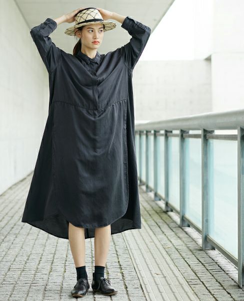 HENRIK VIBSKOV.BEATLE DRESS [BLACK]_