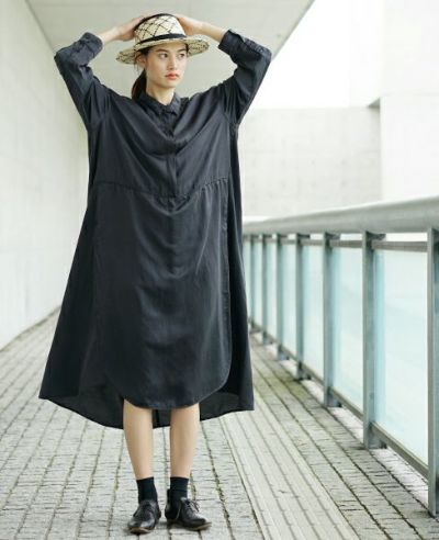 HENRIK VIBSKOV.BEATLE DRESS [BLACK]_