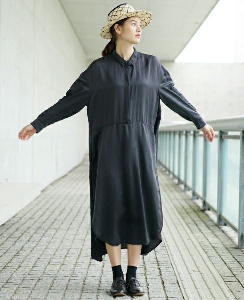 HENRIK VIBSKOV.BEATLE DRESS [BLACK]_