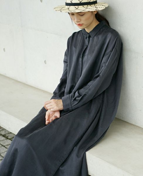 HENRIK VIBSKOV.BEATLE DRESS [BLACK]_
