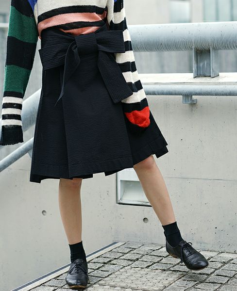 HENRIK VIBSKOV.KID KILT [BLACK]_