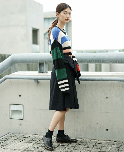 HENRIK VIBSKOV.KID KILT [BLACK]_