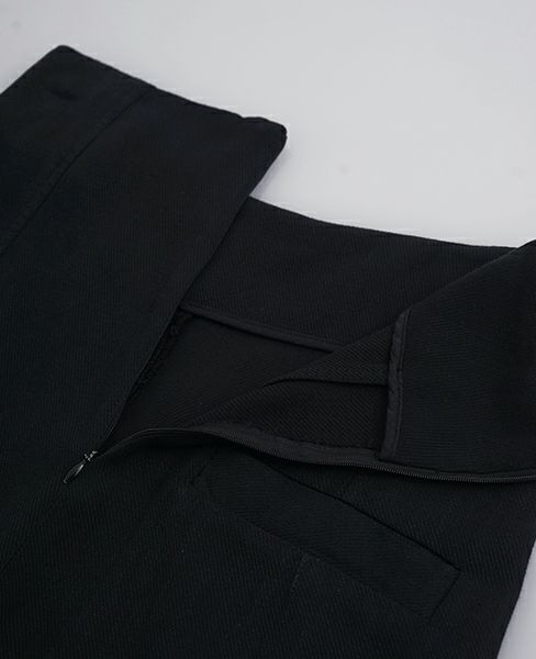 HENRIK VIBSKOV.LOYAL TWILL PANTS [BLACK TWILL]_