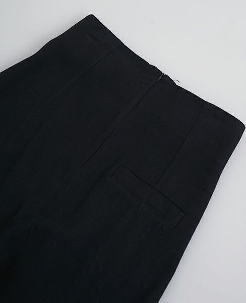 HENRIK VIBSKOV.LOYAL TWILL PANTS [BLACK TWILL]_