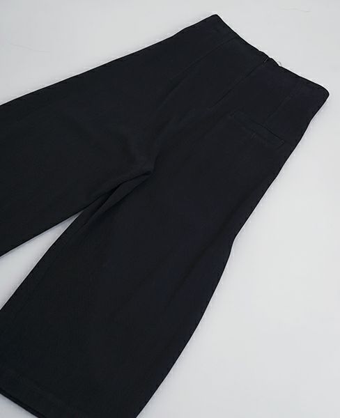 HENRIK VIBSKOV.LOYAL TWILL PANTS [BLACK TWILL]_