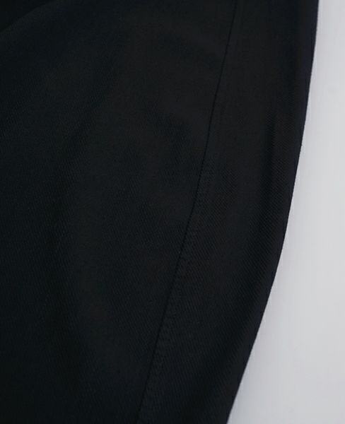 HENRIK VIBSKOV.LOYAL TWILL PANTS [BLACK TWILL]_