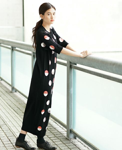 HENRIK VIBSKOV.AURA DRESS [DARK AURA]_