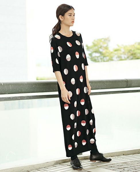 HENRIK VIBSKOV.AURA DRESS [DARK AURA]_