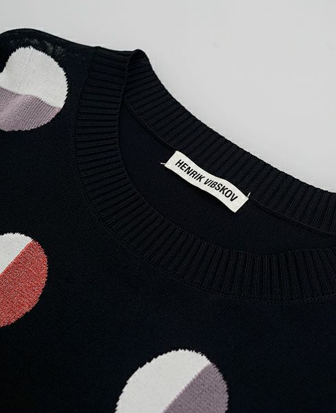 HENRIK VIBSKOV.AURA DRESS [DARK AURA]_