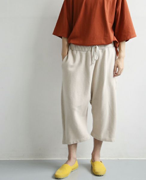 HENRIK VIBSKOV.SWEAT PANTS[BEIGE YING]_