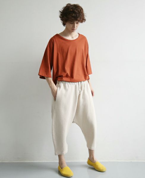 HENRIK VIBSKOV.SWEAT PANTS[BEIGE YING]_