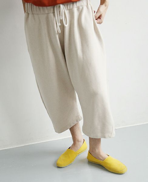 HENRIK VIBSKOV.SWEAT PANTS[BEIGE YING]_