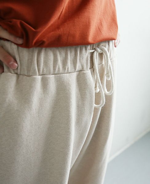 HENRIK VIBSKOV.SWEAT PANTS[BEIGE YING]_