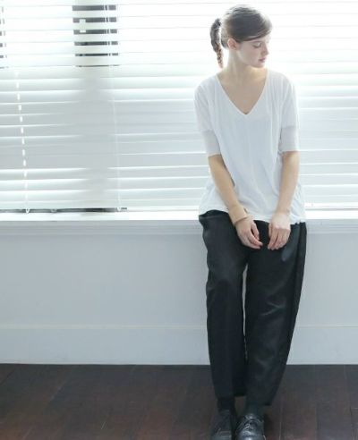 STUDIO NICHOLSON.LIGHT WEIGHT BALLOON PANTS [MARCELLO・SN-117]