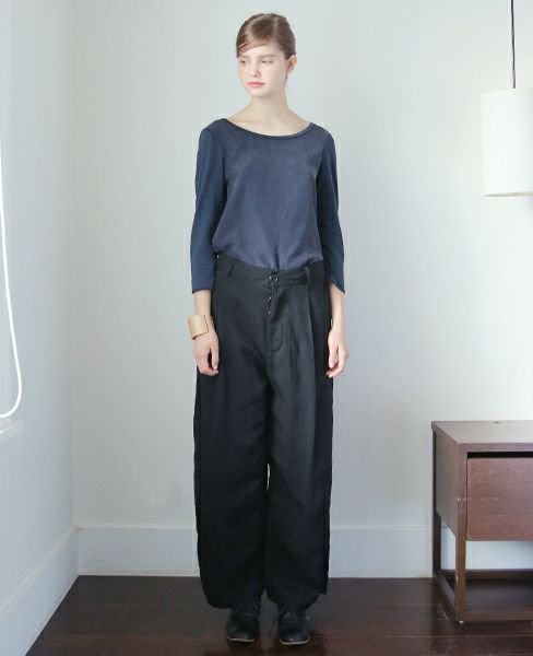 STUDIO NICHOLSON.LIGHT WEIGHT BALLOON PANTS [MARCELLO・SN-117]