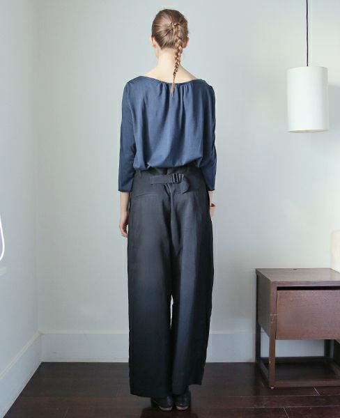 STUDIO NICHOLSON.LIGHT WEIGHT BALLOON PANTS [MARCELLO・SN-117]
