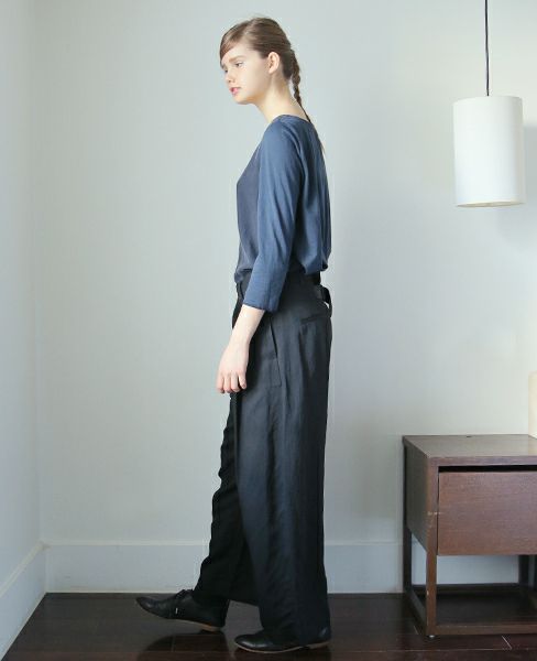 STUDIO NICHOLSON.LIGHT WEIGHT BALLOON PANTS [MARCELLO・SN-117]