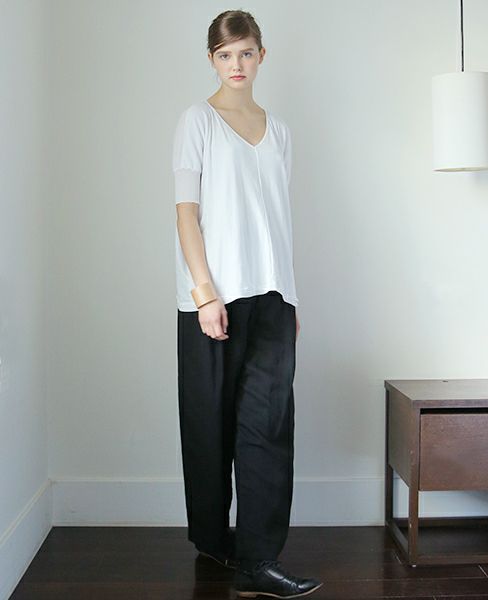 STUDIO NICHOLSON.LIGHT WEIGHT BALLOON PANTS [MARCELLO・SN-117]