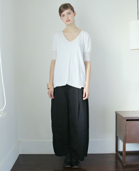 STUDIO NICHOLSON.LIGHT WEIGHT BALLOON PANTS [MARCELLO・SN-117]