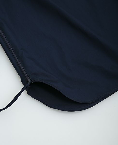 STUDIO NICHOLSON.NOISY COTTON ZIP TOP  [PINO・SN-122]