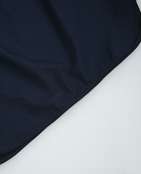 STUDIO NICHOLSON.NOISY COTTON ZIP TOP  [PINO・SN-122]