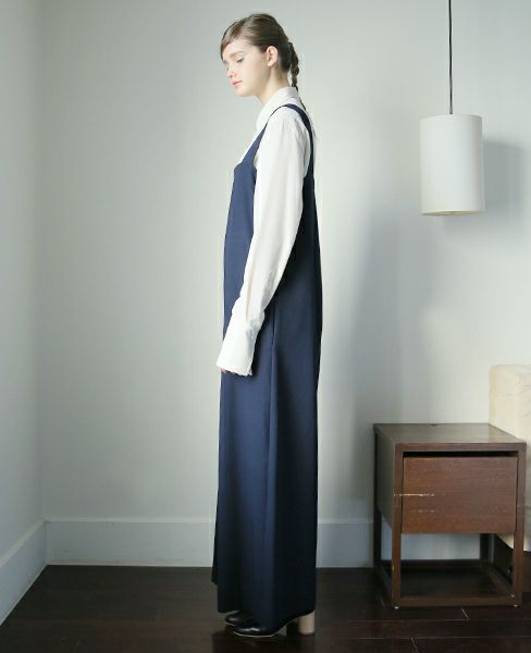 STUDIO NICHOLSON.DOUBLE FACED COTTON ONE PIECE [NIN・SN-120]