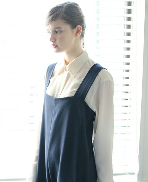 STUDIO NICHOLSON.DOUBLE FACED COTTON ONE PIECE [NIN・SN-120]