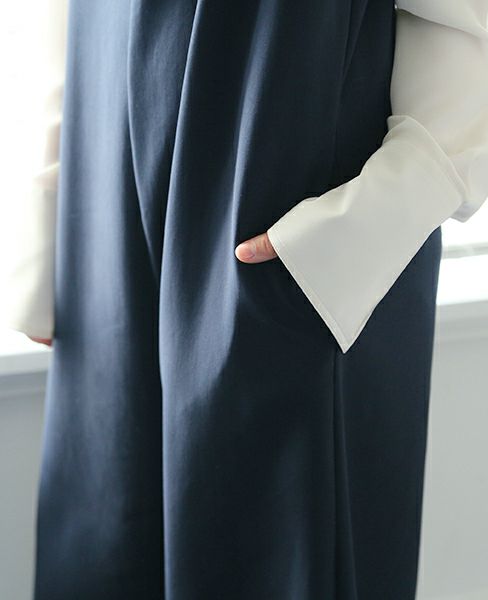 STUDIO NICHOLSON.DOUBLE FACED COTTON ONE PIECE [NIN・SN-120]