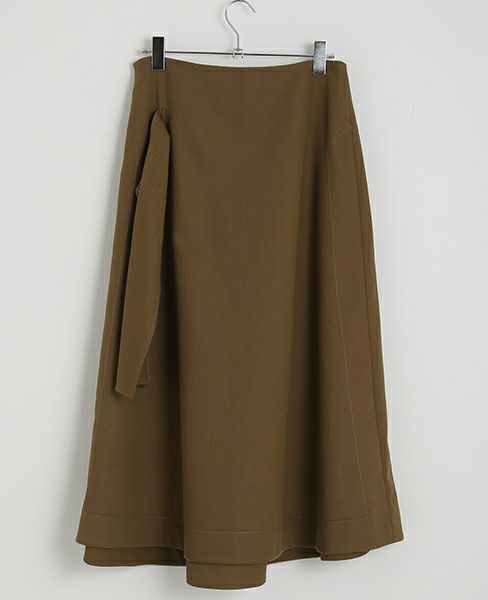 STUDIO NICHOLSON.SIDE TIE FULL SKIRT [BENTO・SN-107]