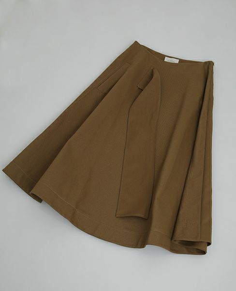 STUDIO NICHOLSON.SIDE TIE FULL SKIRT [BENTO・SN-107]