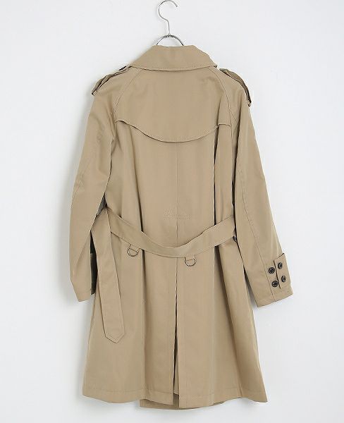 SWANLAKE.プレーントレンチコート[CO-765/BEIGE]:i