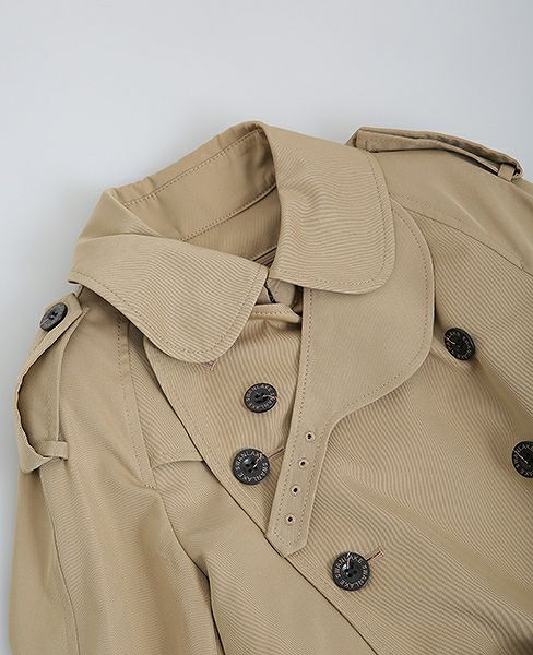 SWANLAKE.プレーントレンチコート[CO-765/BEIGE]:i