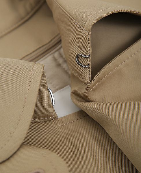 SWANLAKE.プレーントレンチコート[CO-765/BEIGE]:i
