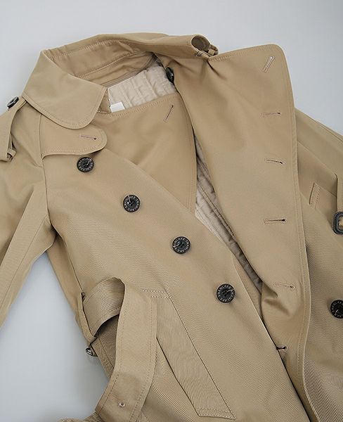 SWANLAKE.プレーントレンチコート[CO-765/BEIGE]:i