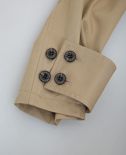 SWANLAKE.プレーントレンチコート[CO-765/BEIGE]:i