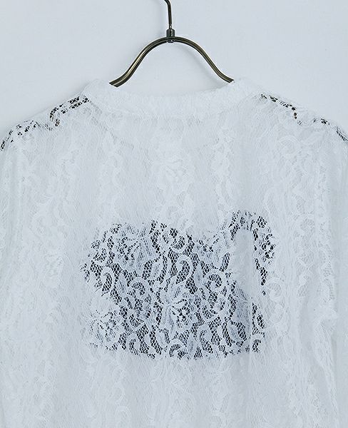 AHCAHCUM.レース白鳥刺繍SW/01-173-2631/02生成